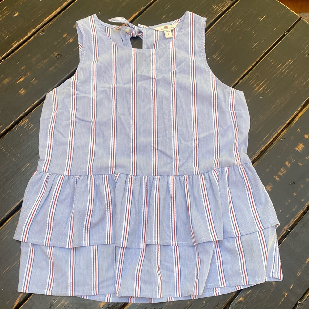 Vineyard Vines Peplum Top.